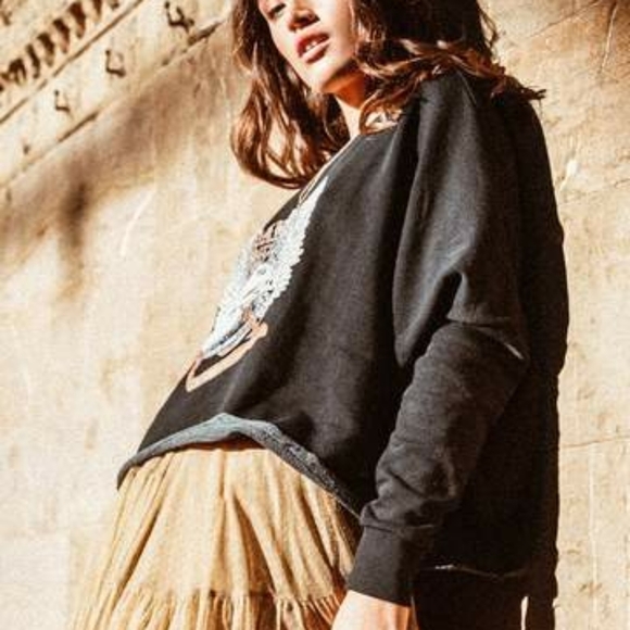 Dancing Outlaw Organic Sloppy Joe Sweater Spell Designs XS Cotton Tee - Picture 11 of 16